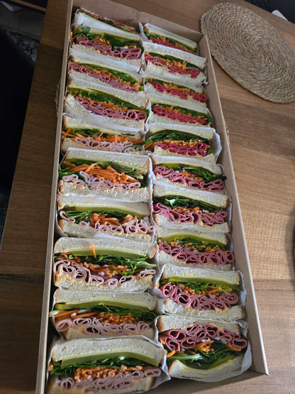 12 Loaded Sandwiches
