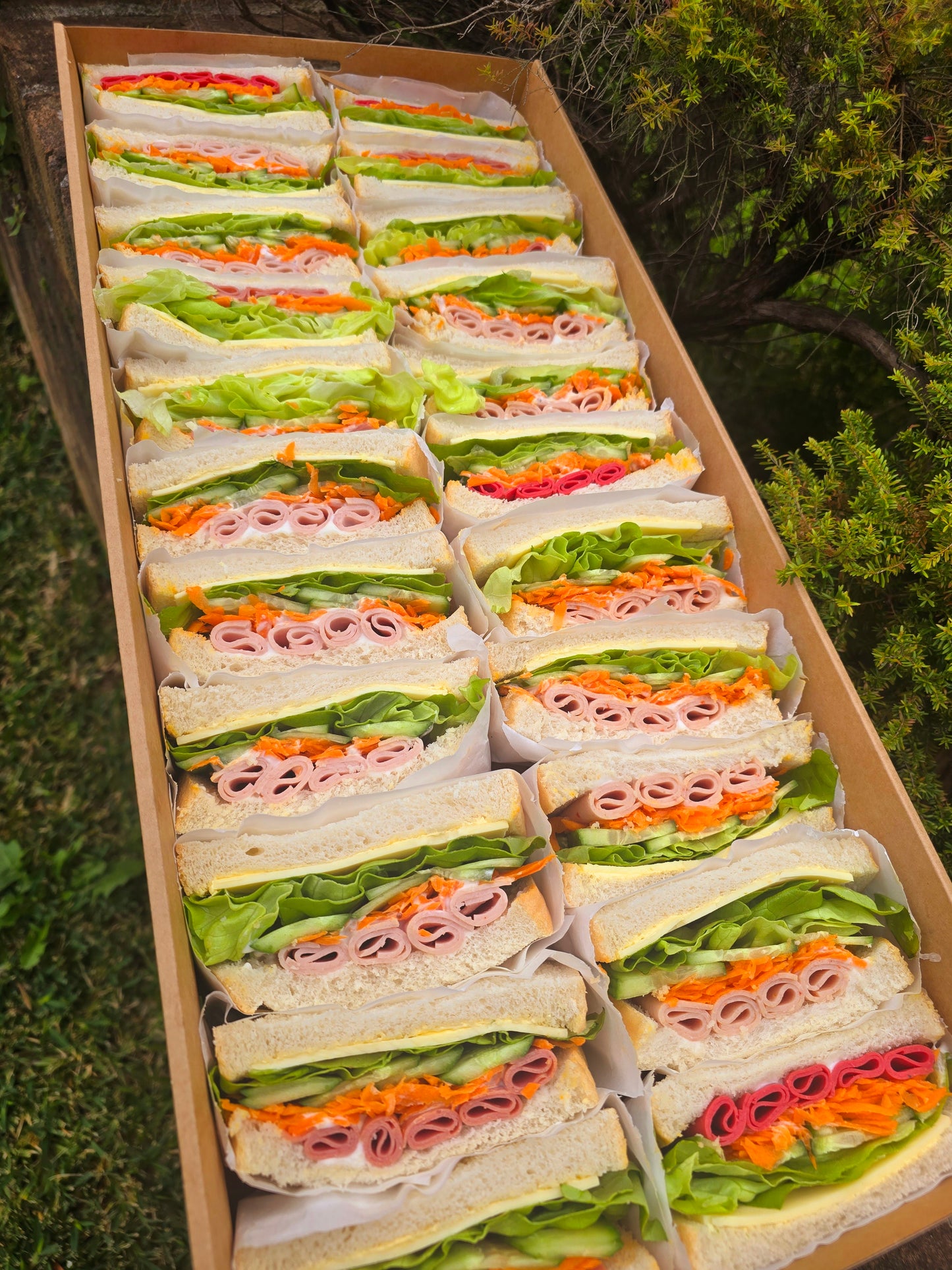 12 Loaded Sandwiches