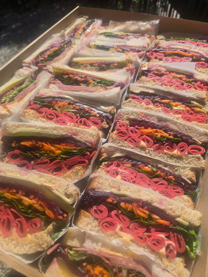 12 Loaded Sandwiches