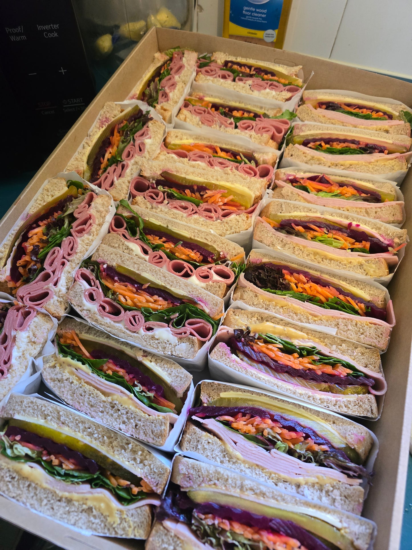 12 Loaded Sandwiches