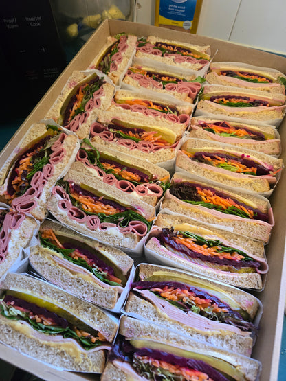 12 Loaded Sandwiches